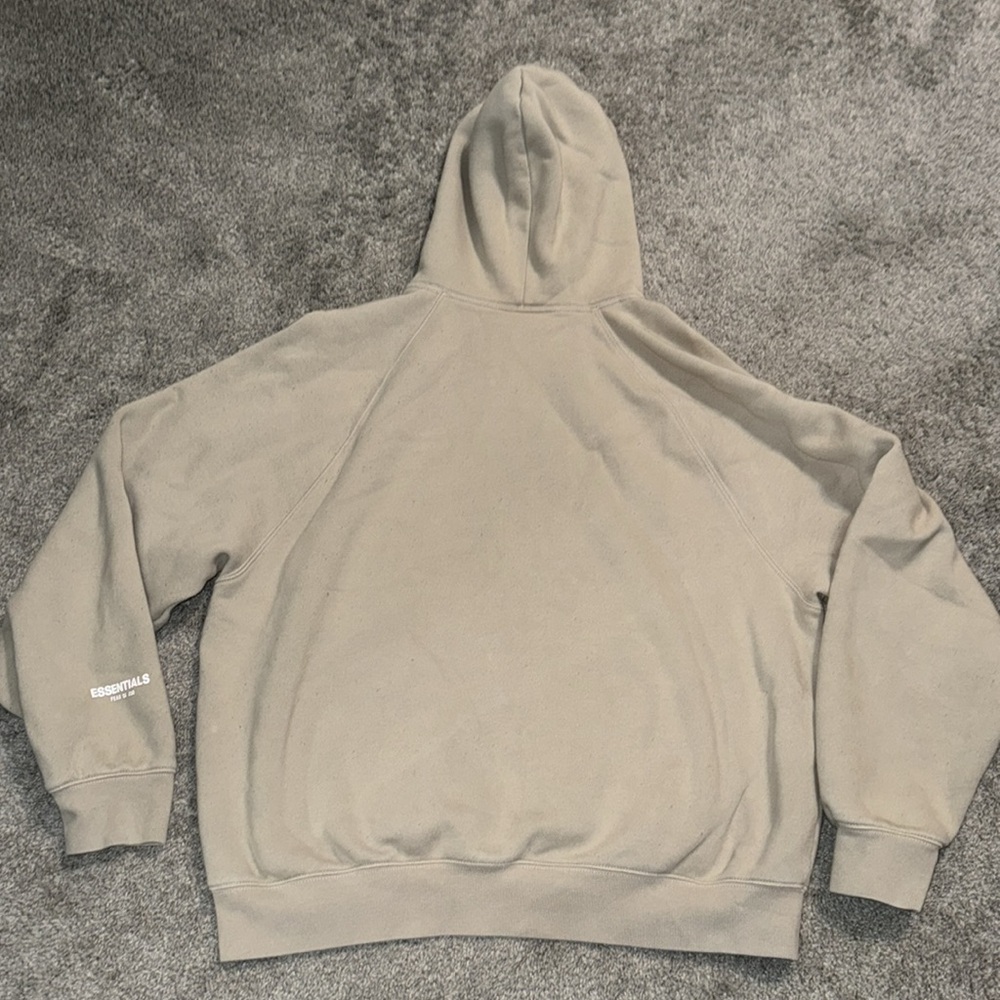 Essentials Men's hoodie - tan - Picture 5 of 5